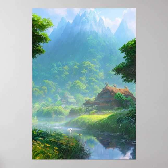 Poster Jungle Refuge (Devant)