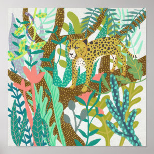 Poster Jungle Roar - Cheetah