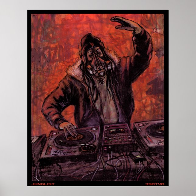 POSTER JUNGLIST (Devant)