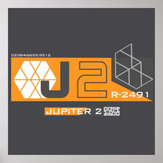 Poster Jupiter 2 Inspiré par Lost In Space