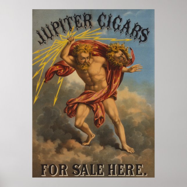 Poster Jupiter Cigars (Devant)