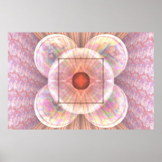 Poster Jupiter Et Mars Per Martineau