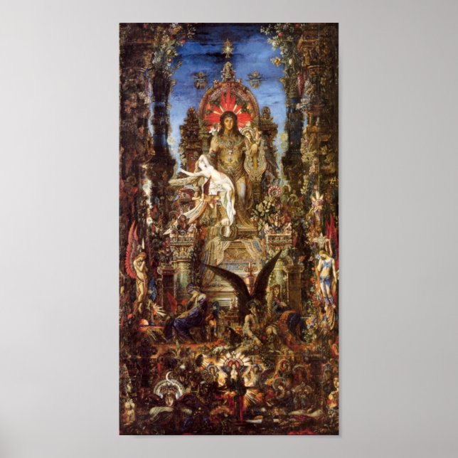 Poster Jupiter et Semele (Devant)