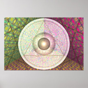Poster Jupiter, Saturn et Uranus par Martineau