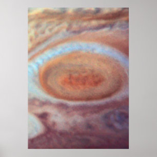 Poster Jupiter's Great Red Spot (1995, WFPC2