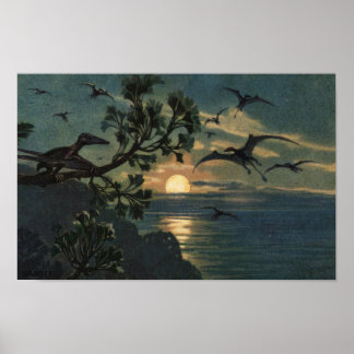 Poster Jurassic Sky