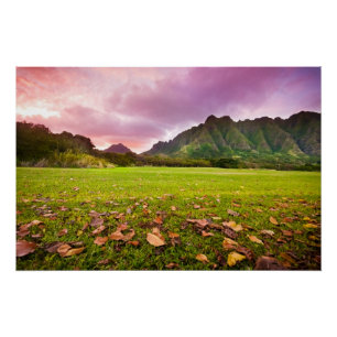 Poster Jurassic Sunset