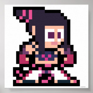 Poster Juri 8 bits