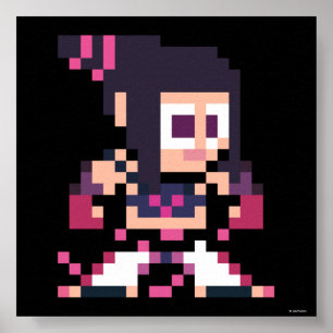 Poster Juri à 8 bits