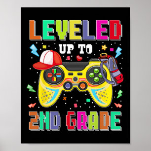 Poster Jusqu'à 2e année Gamer First Day Boys Back
