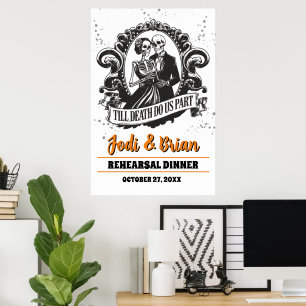 Poster Jusqu'à ce que la mort nous fait partie Halloween