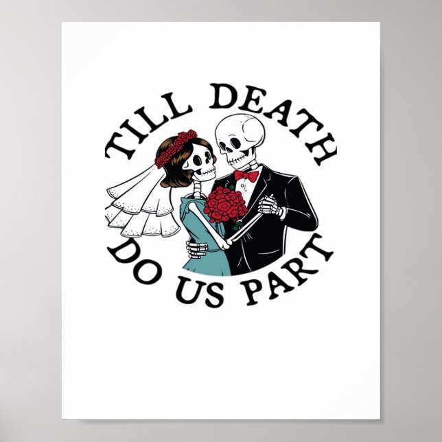 Poster Jusqu'à ce que la mort nous sépare de l'essentiel  (Devant)