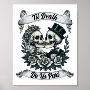 Poster Jusqu'à ce que la mort nous sépare Mariée et marié
