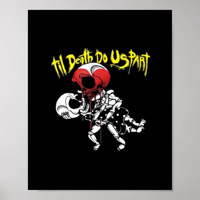 Poster Jusqu'à ce que la mort nous sépare - Skeleton coup (Devant)