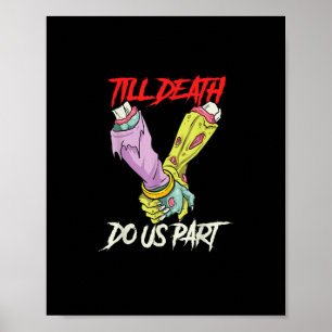Poster Jusqu'à ce que la mort nous séparent les mains de