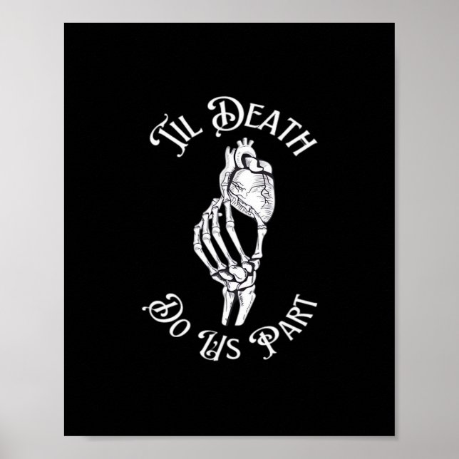Poster Jusqu'à la mort Faisons-nous partie de squelette m (Devant)