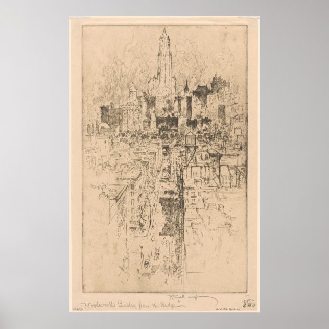 Poster Jusqu'au Woolworth (Devant)