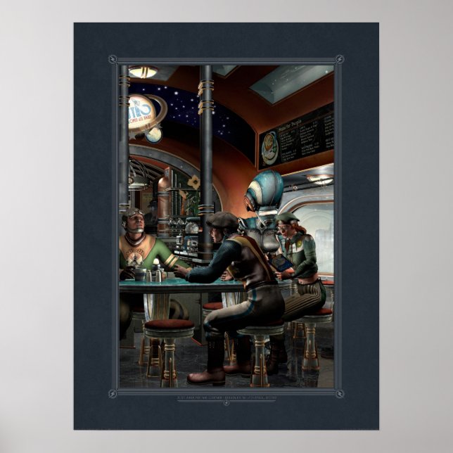Poster Juste autour de l'affiche du coin (18x24") (Devant)