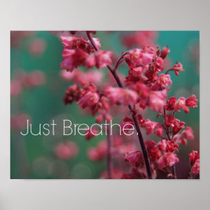 Poster Juste Breathe