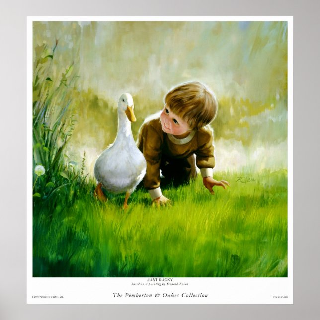 Poster Juste Canard (Devant)