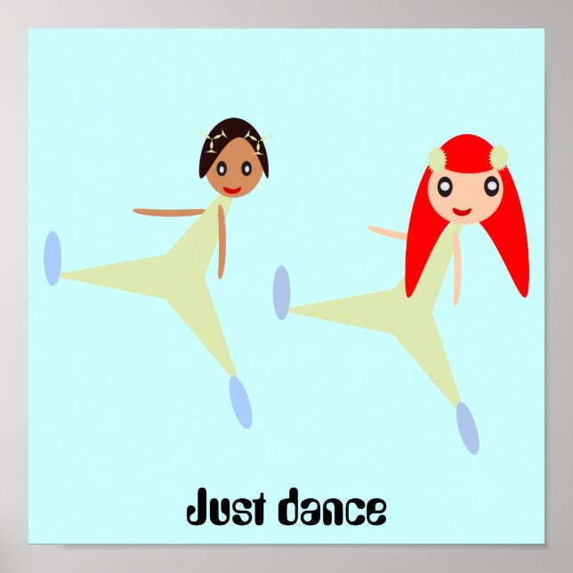 Poster Juste danser (Devant)