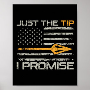 Poster Juste la pointe, je le promets - Drôle de chasseur