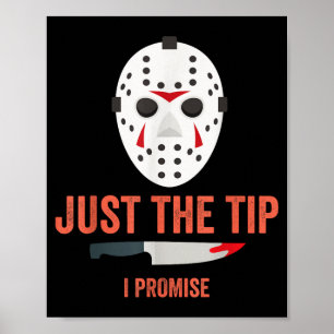 Poster Juste la pointe, je promets Costume drôle d'Hallow