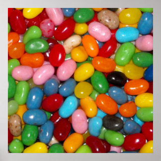 Poster Juste Les Haricots De Jelly