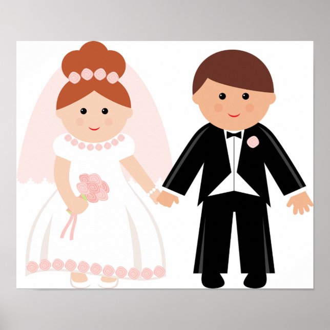 Poster juste marié (Devant)