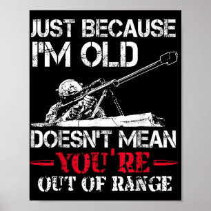 Poster Juste Parce Que Mon Vieux Ne Signifie Pas Que Vous