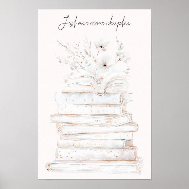Poster Juste Un Chapitre De Plus Amateurs De Livre (Devant)