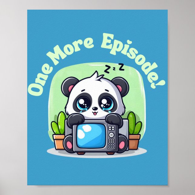 Poster Juste un épisode de plus (Devant)