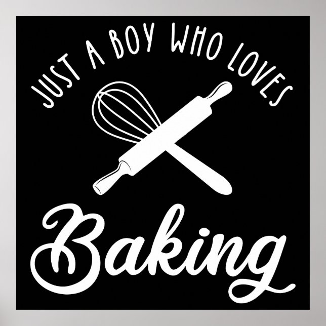 Poster Juste Un Garçon Qui Aime Faire La Cuisine (Devant)