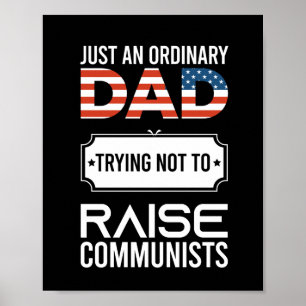 Poster Juste Un Papa Ordinaire Essayant De Ne Pas Élever 
