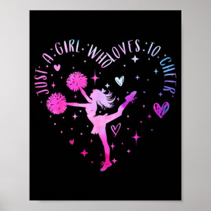 Poster Juste Une Fille Qui Aime Encourager Meneneuse De C