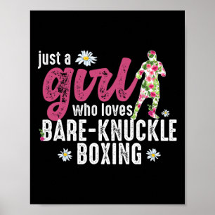 Poster Juste Une Fille Qui Aime La Boxe Nue