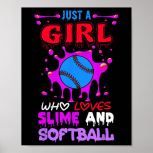 Poster Juste une fille qui aime le slime et les filles do