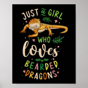 Poster Juste Une Fille Qui Aime Les Dragons Entraînés