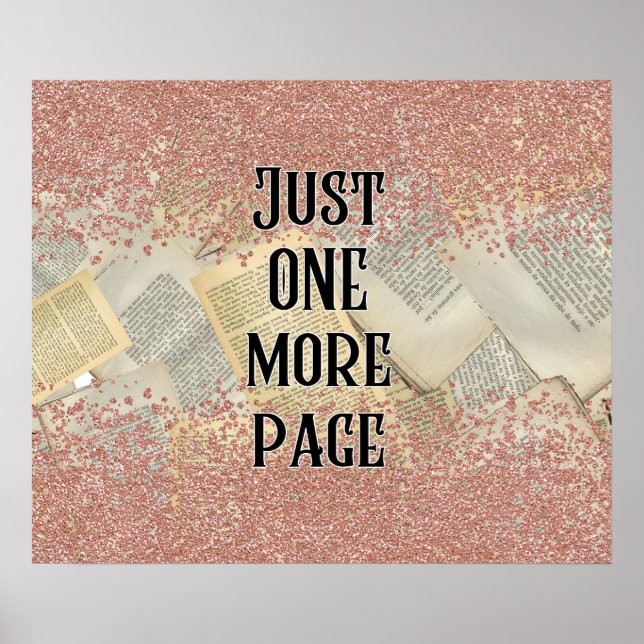Poster Juste une page de plus (Devant)