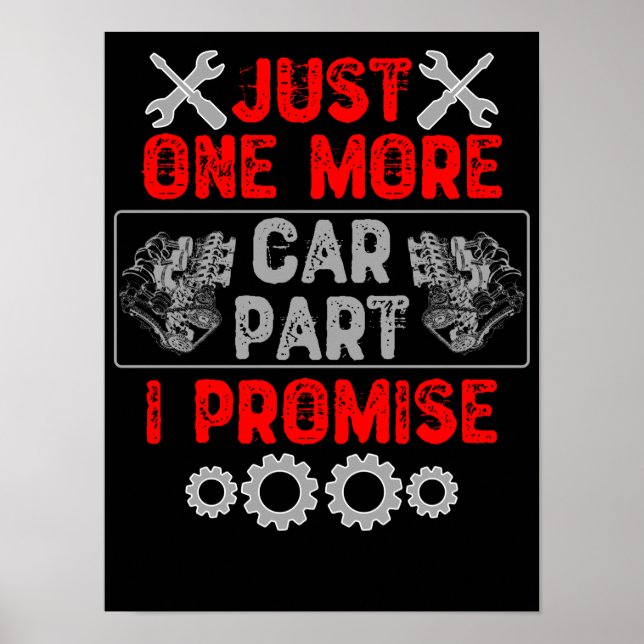 Poster Juste Une Promesse De Plus De Voiture Partie I (Devant)
