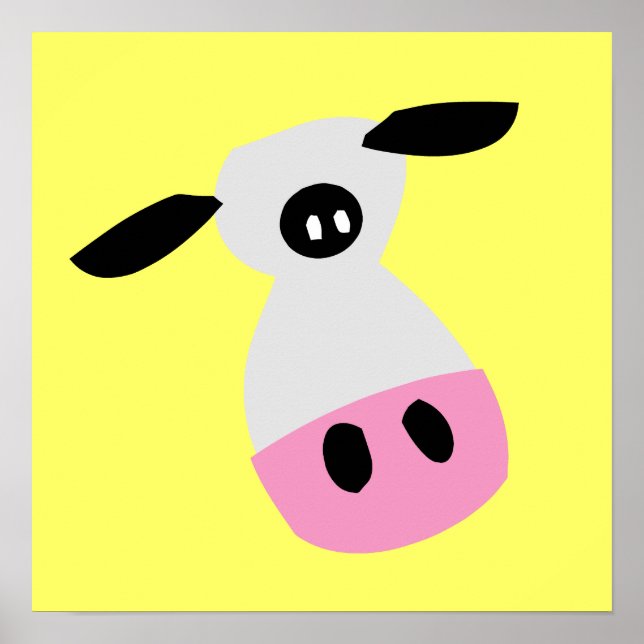 Poster Juste une vache (Devant)