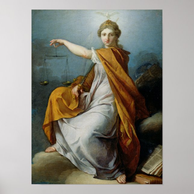 Poster Justice (Devant)