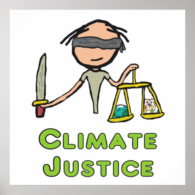 Poster Justice climatique (Devant)