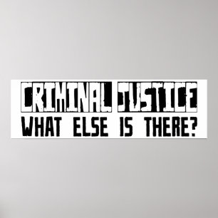 Poster Justice Pénale Qu'Y A-T-Il D'Autre ?