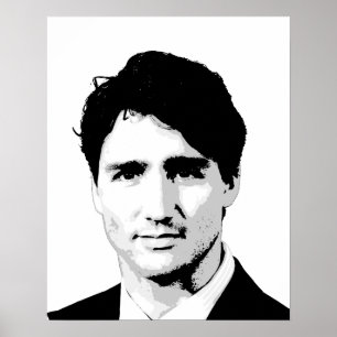 Poster Justin Trudeau Portrait