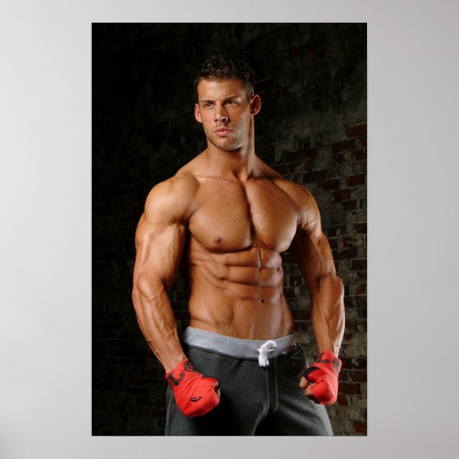 Poster Justin Woltering #8 (Devant)