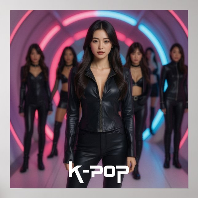 POSTER K-POP (Devant)