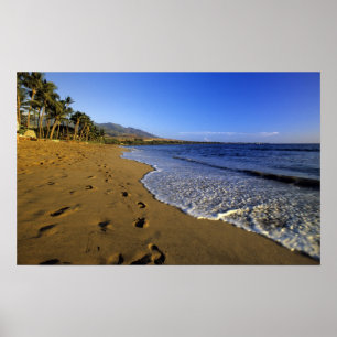 Poster Kaanapali beach, Maui, Hawaii, USA