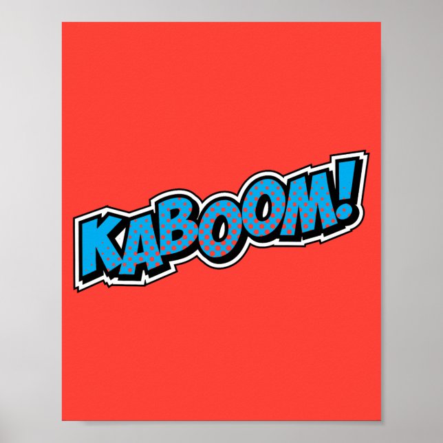 Poster Kaboom ! Explosive Pop Art Blast (Devant)