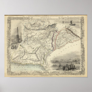 Poster Kaboul, le Pendjab et le Béloutchistan
